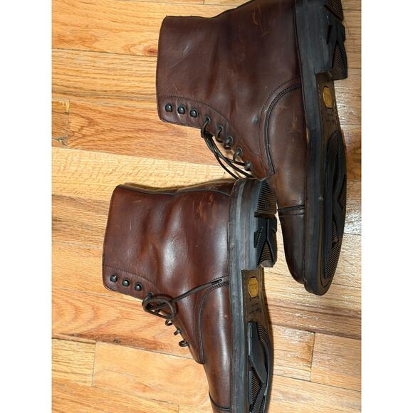 RALPH LAUREN PURPLE LABEL combat boots 9D original $1200 - Picture 3 of 5